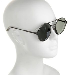 Bottega Veneta Tinted Round Sunglasses